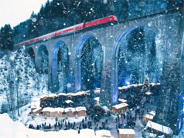 Weihnachtsmarkt in der Ravennaschlucht
